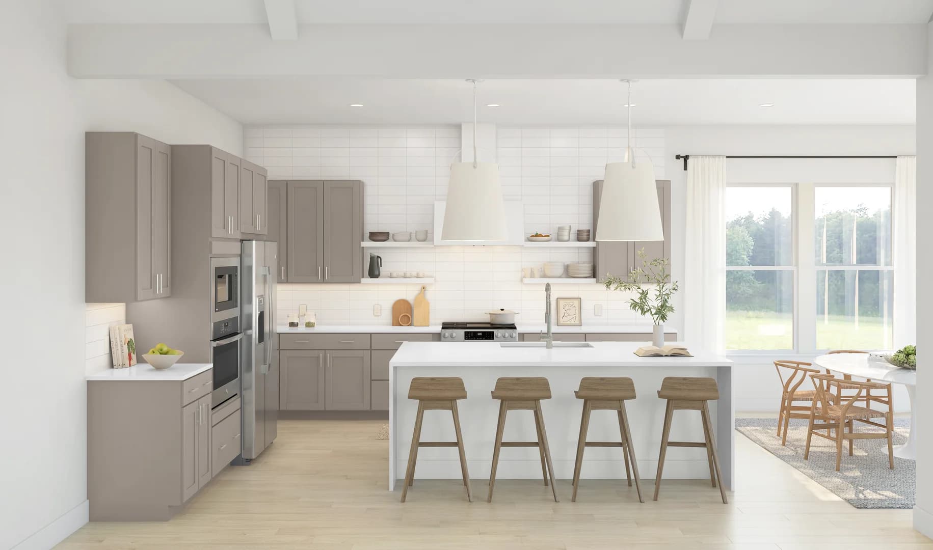 Barcelona Kitchen Loft Palette 1 Level 2 Neutral Loft