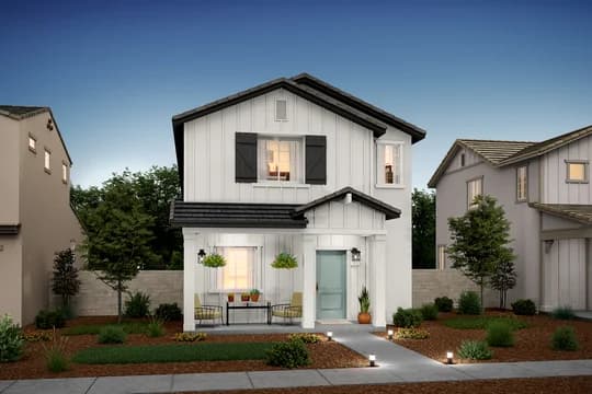 Paseo at The Ranch Cayman Farmhouse Elevation