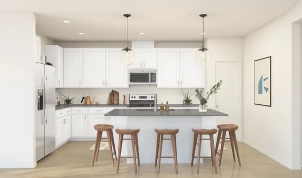 Passionflower II Kitchen Loft Palette 2 Aspire Neutral Loft