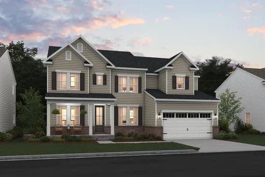 Hazel Run Glen Stavanger III Elevation DB