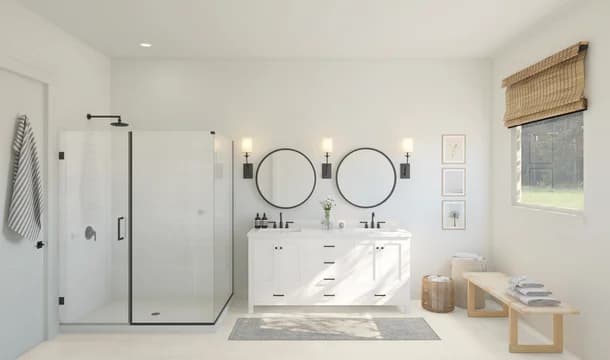 Tacoma Primary Bath Farmhouse Palette 6 Level 2 Fresh Farmhouse