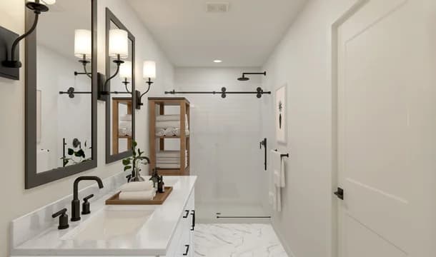 Providence Commons Orinda Primary Bath Farmhouse Palette 1 Ascend Industrial Farmhouse