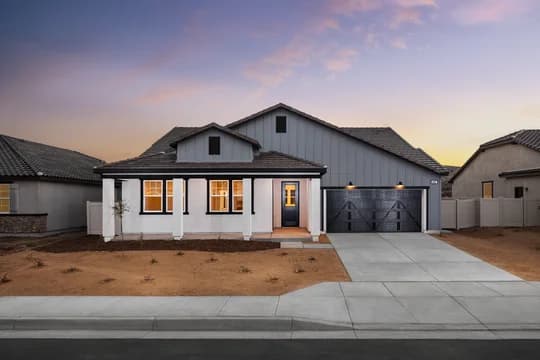 Joshua Landing Belfast ESP Farmhouse Home Elevation Farmhouse Palette 1 Level