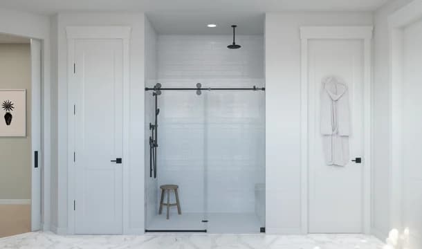 Occoquan Overlook Richmond Primary Bath Farmhouse Palette 5 Level 3 Industrial Farmhouse