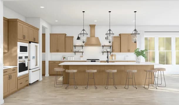 Occoquan Overlook Richmond Kitchen Farmhouse Palette 5 Level 3 Industrial Farmhouse