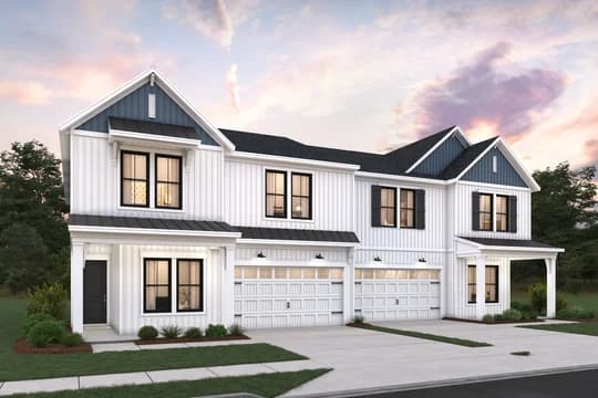 Mitchell s Corner Rhodes III Elevation EE EF