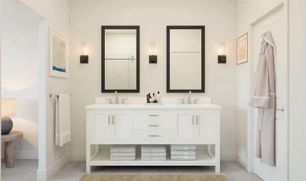 Four Seasons at Easton Pacifica II Primary Bath Loft Palette 2 Level 1 Coastal Loft