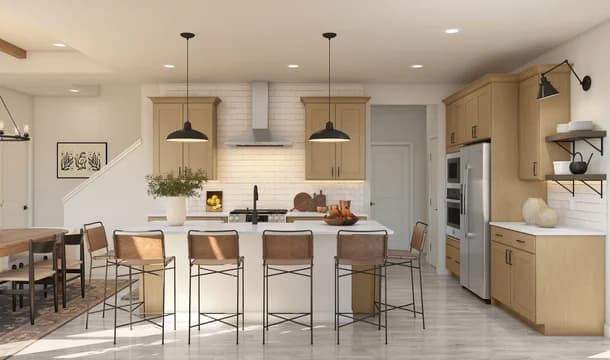 Four Seasons at Easton Seagrove Kitchen Farmhouse Palette 5 Level 1 Fresh Farmhouse