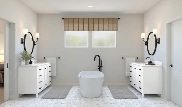 Four Seasons at Easton Franklin Primary Bath Farmhouse Palette 5 Level 1 Coastal Classic