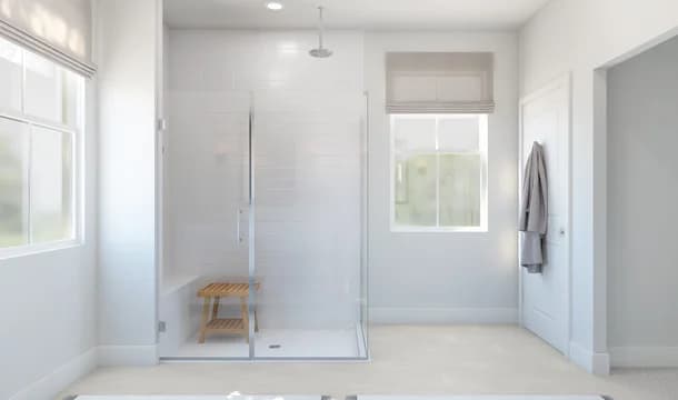 Four Seasons at Easton Carver Primary Bath Loft Palette 4 Level 1 Black and White Loft