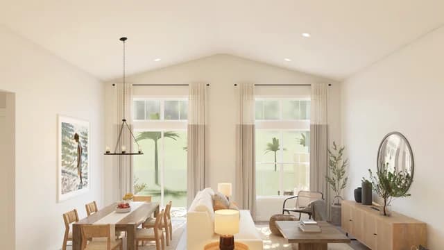 Parkside at Tuttle Royale Reine II Vaulted Ceiling Palette 5 Level 3 Coastal Farmhouse