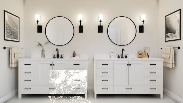 Primary Bath Dallas Monterra Stirling SPEC 2 Base Palette 1 Furnished