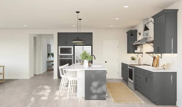 Rosewood at The Estates Macon II Kitchen Farmhouse Palette 4 Level 1 Traditional Farmhouse